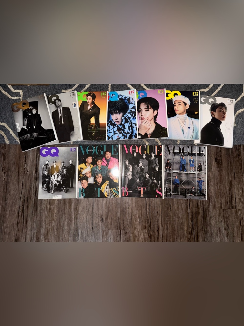 BTS Magazine — Vogue & GQ Covers Featuring BTS Members